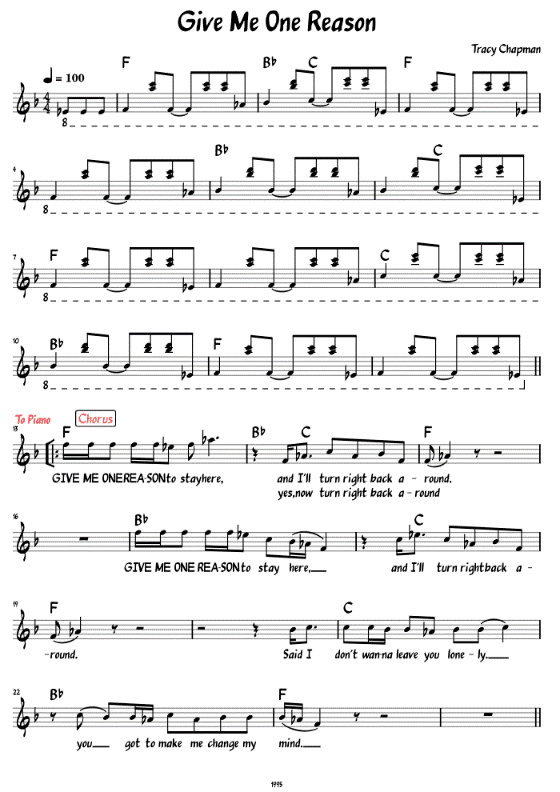 Sheet Music